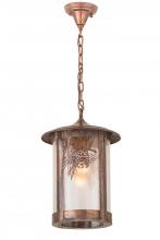 Meyda Green 90368 - 12"W Fulton Winter Pine Pendant