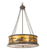 Meyda Green 99133 - 22" Wide Loon Inverted Pendant