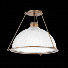 Troy Orange C2118-PBR - GLINT Semi Flush