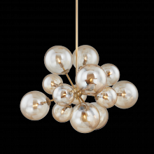 Troy Orange F1027-PBR - SANTEE Chandelier