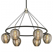 Troy Orange F6216-TBK/PN - Iliad Chandelier