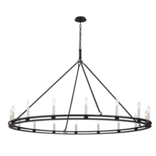 Troy Orange F6234-TBK - Sutton Chandelier