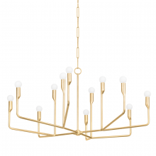 Troy Orange F9242-VGL - NORMAN Chandelier