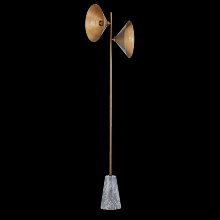 Troy Orange PFL1064-PBR - Bash Floor Lamp