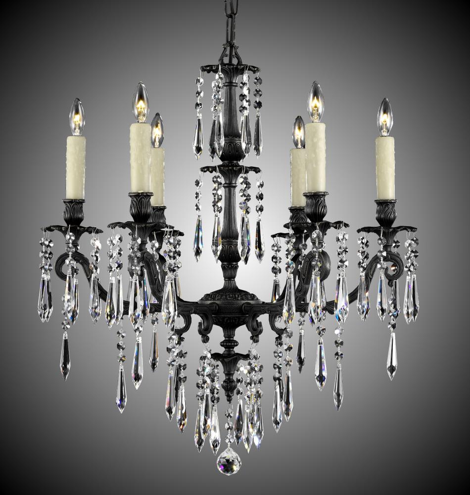 6 Light Parisian Spire Chandelier