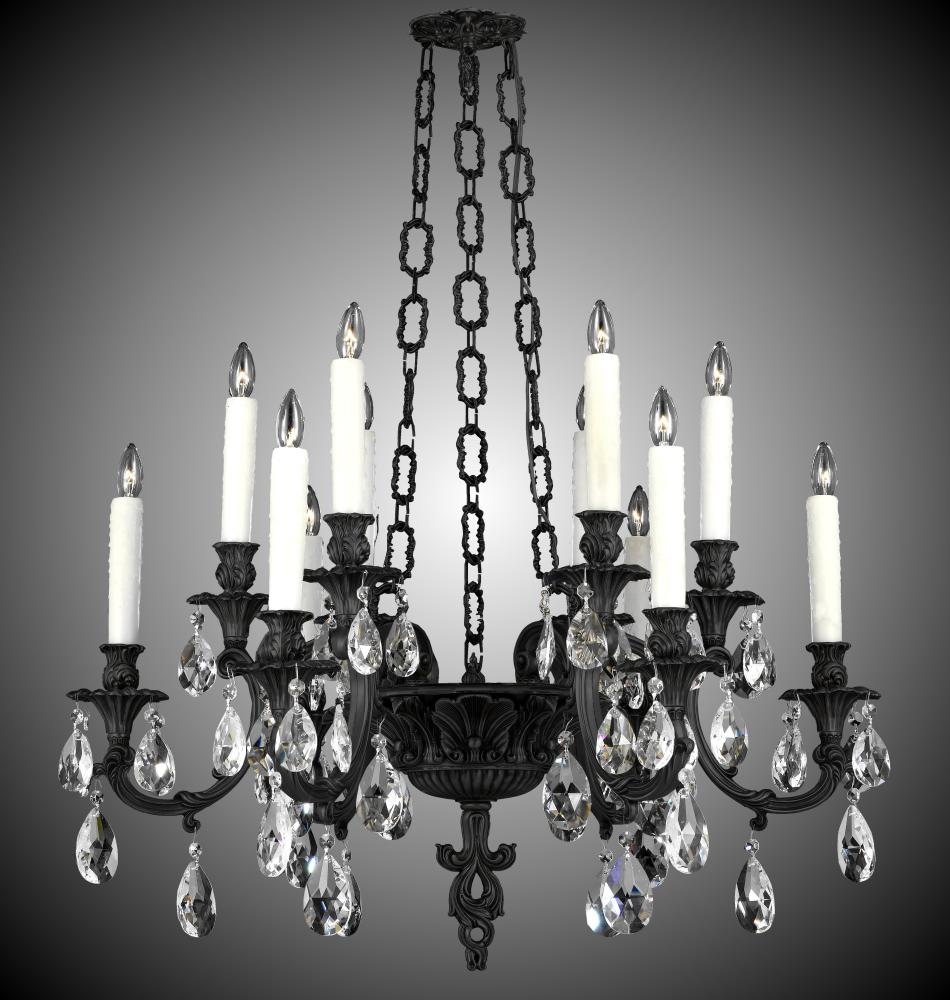 12 Light Blairsden Chandelier Pendant Large