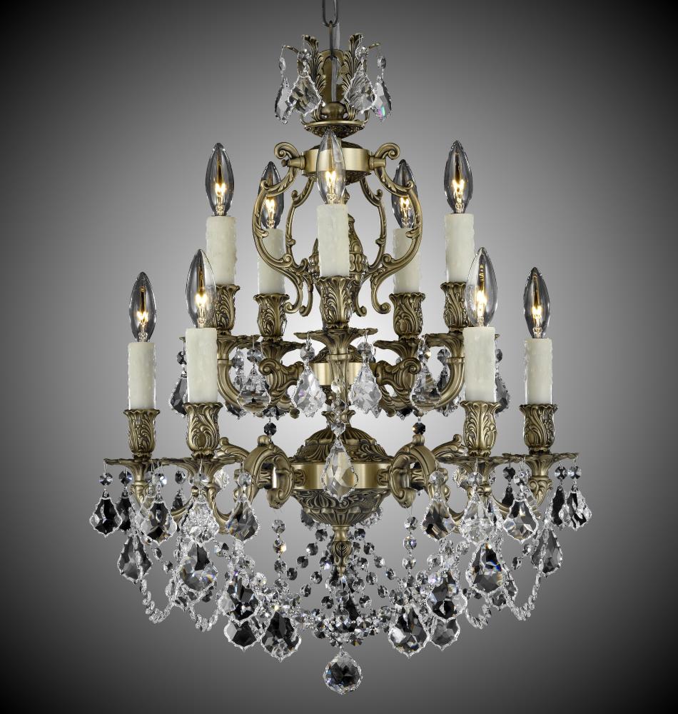 5+5 Light Rosetta Chandelier