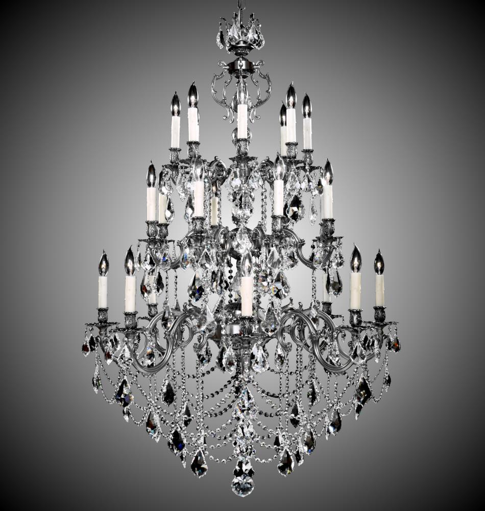 24 Light Rosetta Chandelier