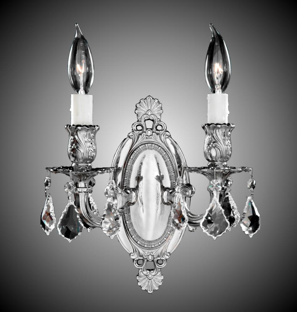 2 Light Oblong Wall Sconce