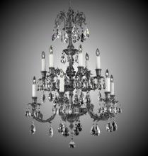 American Brass & Crystal CH2006-A-08G-PI - 5+5 Light Finisterra Chandelier