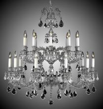 American Brass & Crystal CH2009-A-13S-ST - 10+10 Light Finisterra Chandelier