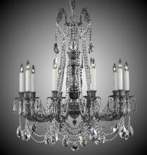 American Brass & Crystal CH2054-A-03G-PI - 10 Light Finisterra with draping Chandelier