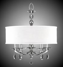 American Brass & Crystal CH5484-O-36G-ST-PG - 19 inch Kensington Empire Drum Shade Chandelier