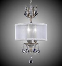 American Brass & Crystal CH6500-O-07G-PI-HL - 3 Light Llydia Pendant