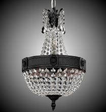 American Brass & Crystal CH8001-P-02G - 3 Light Valencia Chandelier