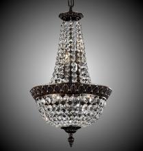 American Brass & Crystal CH8512-P-02G - 12"W - 6 Light Corinthian Chandelier