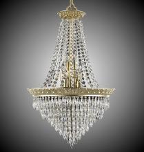 American Brass & Crystal CH8719-U-13S - 19"W - 12 Light Corinthian SPIRE Chandelier