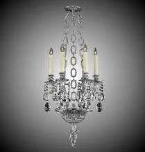 American Brass & Crystal CH9006-O-23S-ST - 6 Light Blairsden Chandelier