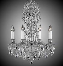 American Brass & Crystal CH9238-A-12G-ST - 8 Light Biella Chandelier