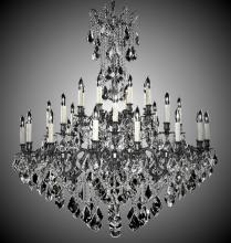 American Brass & Crystal CH9323-A-23S-PI - 32 Light Elise Chandelier