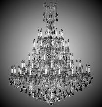 American Brass & Crystal CH9327-O-07G-PI - 60 Light Elise Chandelier