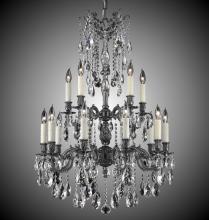 American Brass & Crystal CH9823-A-04G-PI - 10+5 Light Bellagio Chandelier