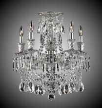 American Brass & Crystal FM2065-A-05S-16G-ST - 5 Light Finisterra with draping Flush Mount