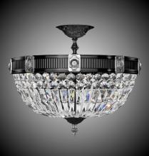 American Brass & Crystal FM2153-P-07G-08G - 9 Light Finisterra Semi Flush