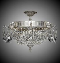 American Brass & Crystal FM8012-P-07G - 8 Light Valencia Flush Mount