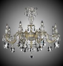 American Brass & Crystal FM9744-O-16G - 8 Light Marlena Flush Mount