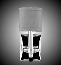 American Brass & Crystal WS5481-32G-36G-ST-PG - 1 Light Kensington Wall Sconce with Shade