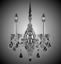 American Brass & Crystal WS9392-A-02G-PI - 2 Light Venetian Wall Sconce