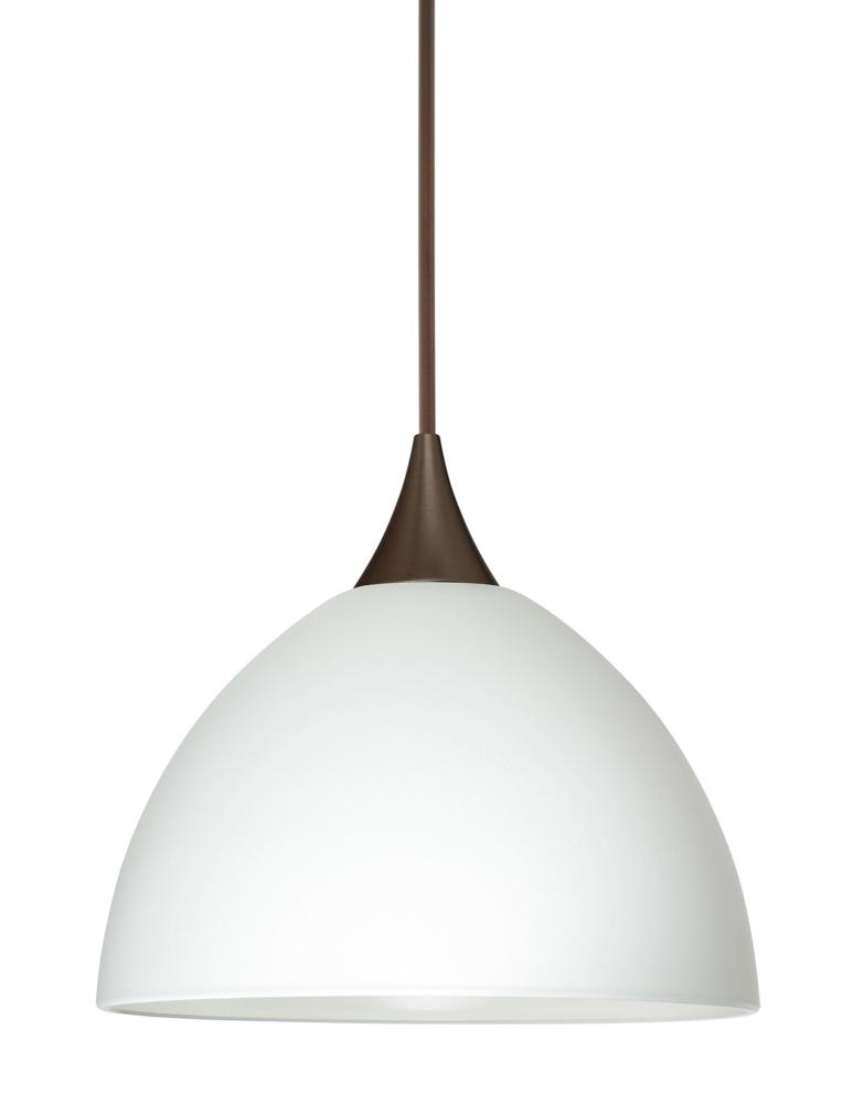 Besa Pendant Brella Bronze White 1x6W LED