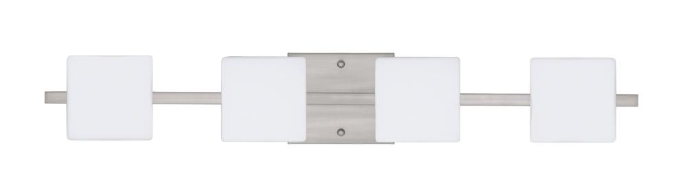 Besa Wall Alex Satin Nickel Opal Matte 4x50W G9