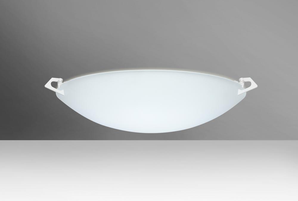 Besa Ceiling Sonya 17 White Satin White 2x11W LED