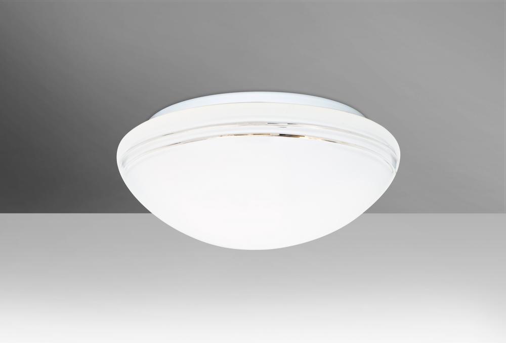 Besa, Bobbi 10 Ceiling, Opal Cut, 1x60W Medium Base