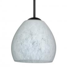 Besa Lighting 1BC-412219-MED-BK - Besa Bolla Pendant Carrera Black 1x40W MAX E26 Base