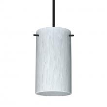 Besa Lighting 1BC-440419-BK - Besa Stilo 7 Pendant Black Carrera 1x50W MAX E12 Base