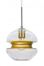 Besa Lighting 1JC-HULA8GD-EDIL-SN - Besa Hula 8 Cord Pendant