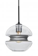 Besa Lighting 1JC-HULA8SL-EDIL-BK - Besa Hula 8 Cord Pendant