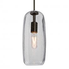 Besa Lighting 1JC-PINOT13CL-BR-L - Besa, Pinot 13 Cord Pendant, Clear Bubble, Bronze FInish 1x60W Incandescent, 15Ft. Co