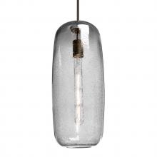 Besa Lighting 1JC-PINOT18CL-BR - Besa, Pinot 18 Cord Pendant, Clear Bubble, Bronze FInish 1x60W Incandescent