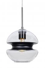 Besa Lighting 1JT-HULA8BK-EDIL-SN - Besa Hula 8 Cord Pendant