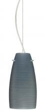 Besa Lighting 1KX-1512TN-SN - Besa Tao 10 Cable Pendant Titan Satin Nickel 1x75W Medium Base