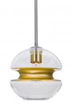 Besa Lighting 1TT-HULA8GD-SN - Besa Hula 8 Stem Pendant