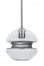 Besa Lighting 1TT-HULA8SL-SN - Besa Hula 8 Stem Pendant