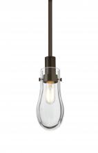 Besa Lighting 1TT-WISHCL-BR - Besa Wish Stem Pendant