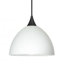 Besa Lighting 1XC-467907-BK - Besa Pendant Brella, Black Finish, White 1x50W MAX GY6.35 Base