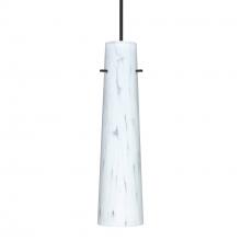 Besa Lighting 1XC-567419-BK-L - Besa Camino Pendant Black Carrera 1x50W Halogen, 15Ft. Cord