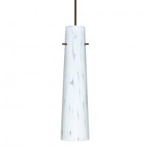 Besa Lighting 1XC-567419-BR-L - Besa Camino Pendant Bronze Carrera 1x50W Halogen, 15Ft. Cord